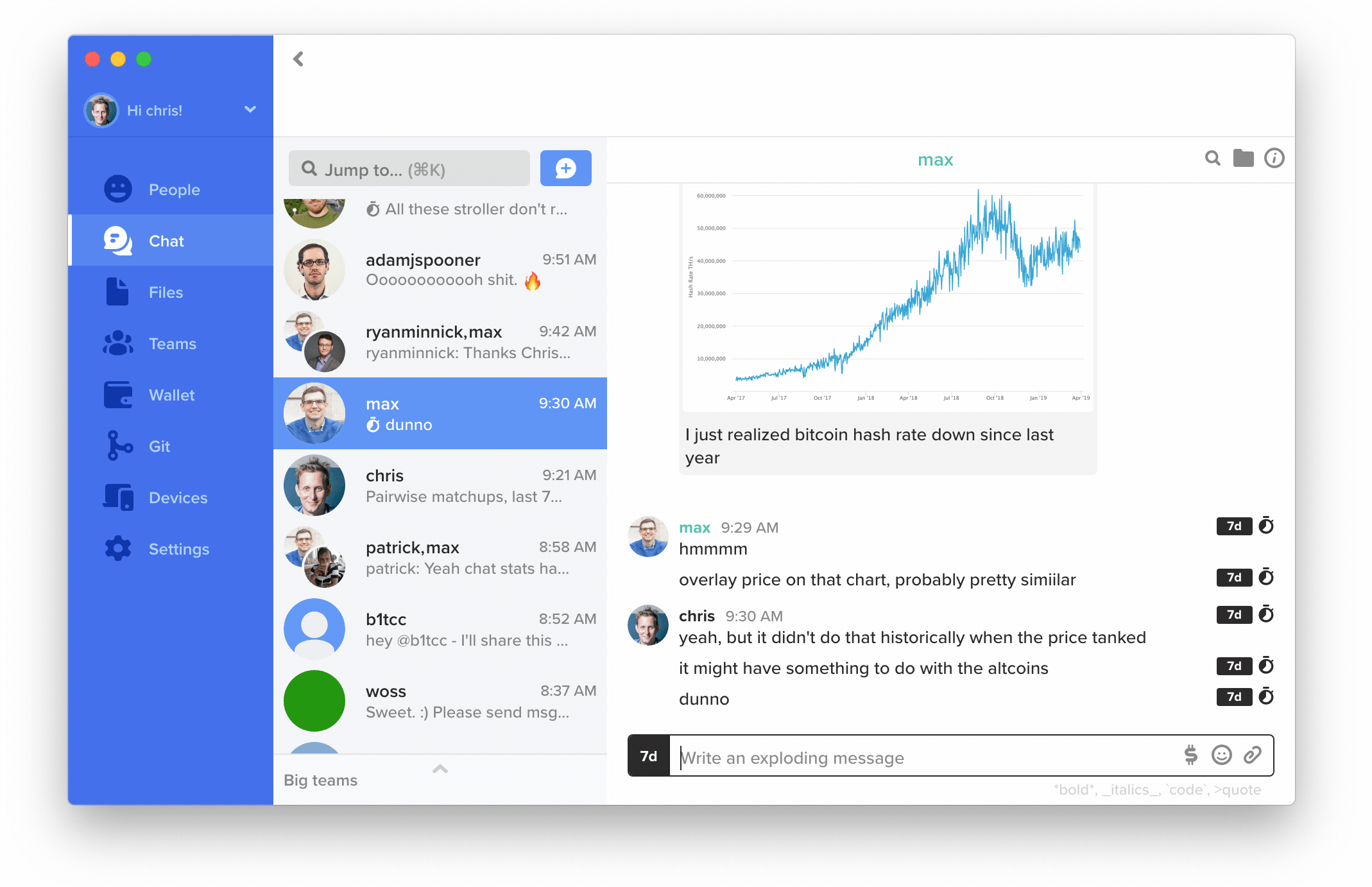 keybase lumens